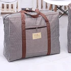 Bag Storage Five-point Grid Travel Bag Clothing Storage Bag Oxford Cloth Luggage