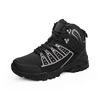 Lace-up soft warm lining comfortable non-slip casual hiking winter boots for men