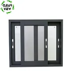 Clearview Furnishing double glazed tempered fire proof glass windows