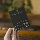 18 pcs women jewelry set earings steel stainless simple stud earring