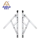 High quality Side hung Casement PVC Window left or right hinge friction stay