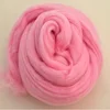 21-23 Micron Dyed 100% Merino Wool Roving For Wet And Needle Felting