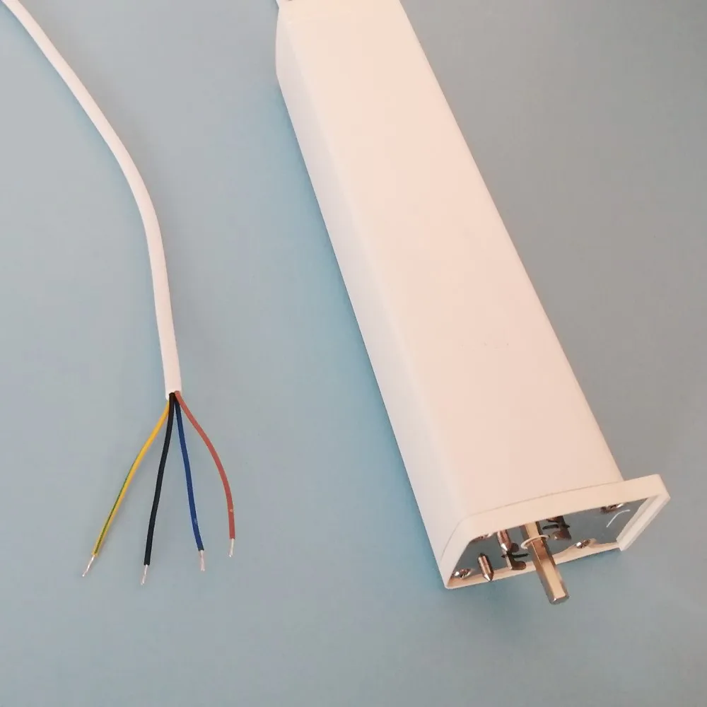 Keco motorized curtain system with drapery motor KA60C by switch control for automatic curtain rail for smart hotel automation