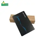 LBD Wholesale Custom Black Gift Memory Value Card PVC Offset Printing Card