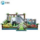 High Quality Inflatable Slide Commercial Inflatable Dinosaur Paradise Slide for Sale