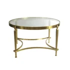 Table End Tables Wholesale Transparent Center Table Modern Tempered Glass Tea Coffee And End Tables