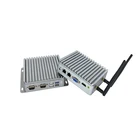 2019 new product desktop 2 lan fanless mini pc with hd & vga ports