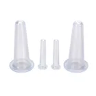 Eco friendly body massage silicone cupping set