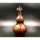 Large pure copper gourd furnishing articles