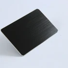 Custom personalized aluminum/stainless steel stamped metal business cards