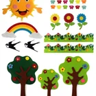 whole sale felt wall decoration sticker