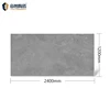 Trending large format cement grey concrete look matte finish porcelain tile in 1200 x2400mm