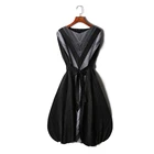 New striped dress temperament summer dresses women party lady elegant