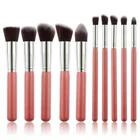 New Arrive 10 Pcs Brush Sets Makeup Cosmetics Tools
