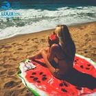 China Manufacturers Personalized Tassel Sandy Blanket 100% Microfiber Round Beach Towel/Cheap wholesale