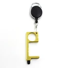 Key High Quality Anti Key Chain No Touch Door Opener Keychains Germ Key
