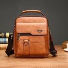 Bag Leather Men Men Wholesale China Classic Fashion Crossbody Bag PU Leather Black Messenger Men Sling Bag