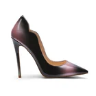 Elegant Dress Lady Shiny Patent Leather Pointed Toe High Heel Shoes Women Shoes New Arrivals 2019 High Heels