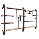 Wall Mounted Bracket Pipe Mounting Shelf Support Industrial Brackets