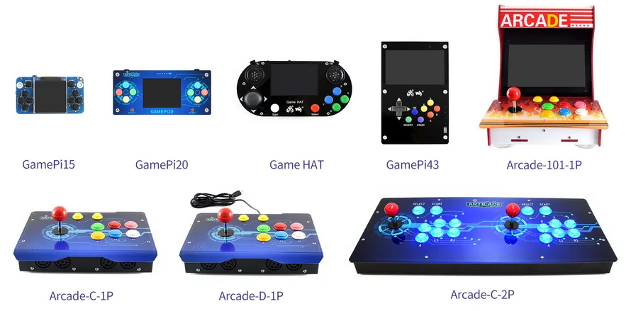 Waveshare GamePi43 Portable Video Game Console Compatible with Raspberry Pi  B+/2B/3B/3B+ 4.3inch IPS Display 800×480 Pixels Raspberry Pi 3B+ Included