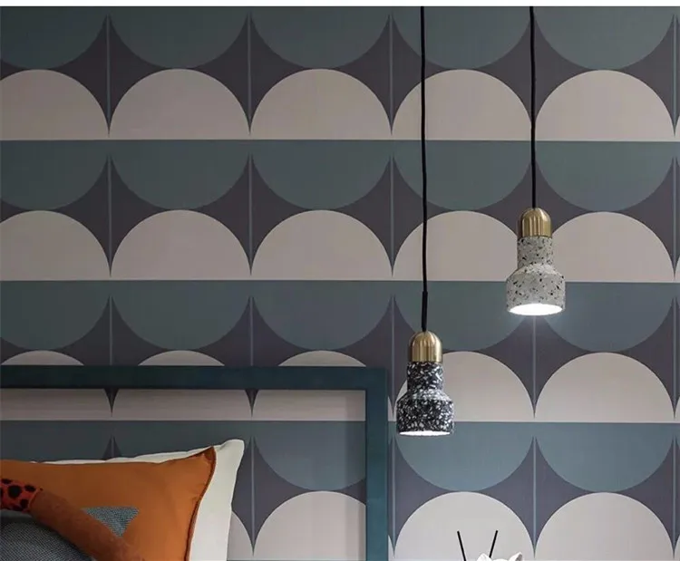 Modern Nordic style terrazzo pendant lamp home decoration