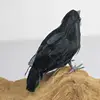 Raven Feather Art Artificial Crow Crafts Prop Halloween Bird