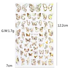 Nail Sticker Decor Nail Art Wholesale Fashion Nail Art Sticker Brand Logo Nail Sticker For Nail Decoration