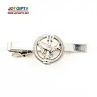 Custom metal cufflinks and tie clips set quality tie clips