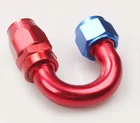 AN6 Auto and Motorcycle Aluminum part swivel an fittings hose adapter fitting 180 degrees