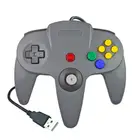 Wired USB Gamepad joystick N64 classic game controller joypad for windows PC Mac control