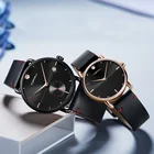 Watch Tophill Minimalist Stainless Steel Quartz Watch Set Stand Display For Men And Women