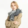 autumn winter fashionable women cashmere warm geometric pattern assorted color scarf