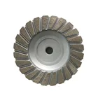 Turbo Segments Diamond Grinding Cup Wheel For Concrete Grinder