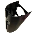 Big section customized aluminium extruded profiles with black anodized finish