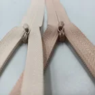 Wholesale dyeable tape close-end Nylon zip 4# Invisible Zipper For Home Textile and Evening Dress