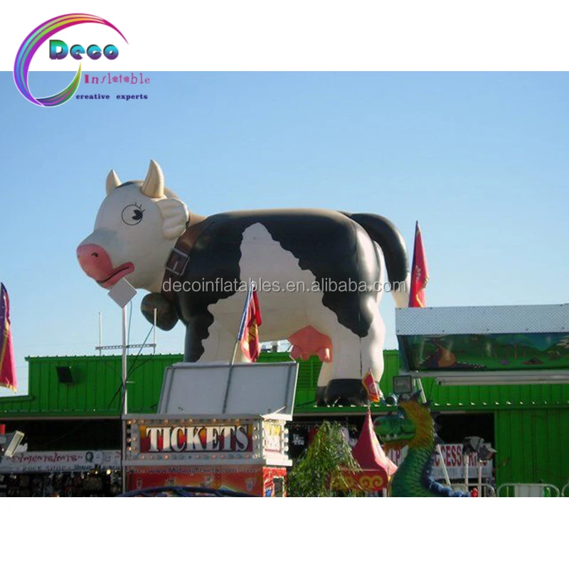 ฟาร์มโฆษณาตกแต่งกิจกรรม inflatablebull สัตว์,Inflatable วัว