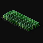 Shed /floor Factory Industrial Steel Structure Shed Drawing /floor Drawing Cad