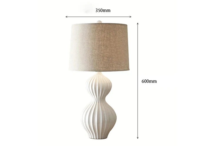 wholesale retro ceramic base table lamp Home Hotel Decorative Bedside Reading Lights