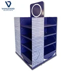 Free Custom Cardboard Pallet Display Rack, Retail Corrugated Paper POP Stand