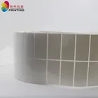Factory Wholesale Blank White Direct Thermal Paper Labels Sticker Rolls for Printer