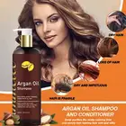 Shampoo Wholesale Hair Moisturizer Argan Oil Nourishing Hair Wholesale Mild Organic Shampoo And Conditioner 450ml Bottle