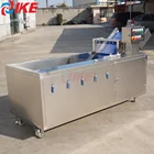 Easy Operation Carrot Tomato Melon Washing Equipment Fresh Fruit Green Leafy Vegetable Cleaning Machinery