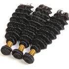 10A Grade Brazilian Virgin Remy Hair Wholesale Double Drawn Deep Curly Hair Bundles Vendors