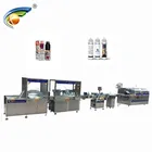Automatic 30ml 60ml 120ml chubby gorilla bottle eliquid ejuice filling capping machine