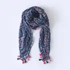 China made scarf wholesale fall women custom 100 viscose print stoles