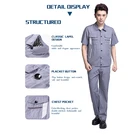Uniform Hot Weather Outdoor Work Wear Clothes Uniform Men For Construction