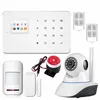 China Kerui G18 Cam Supported Power Failure GSM SMS Prompt House Alarm System