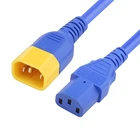 Heng-well Male C14 to Female C13 Power Extension Cable C13 C14 power cord