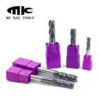 CNC Solid Carbide Precise End Mill Round Nose Milling Cutter Blade