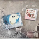 6 x 4 Water Mini Acrylic Liquid Glitter Custom art Photo Small Frame with Glitter